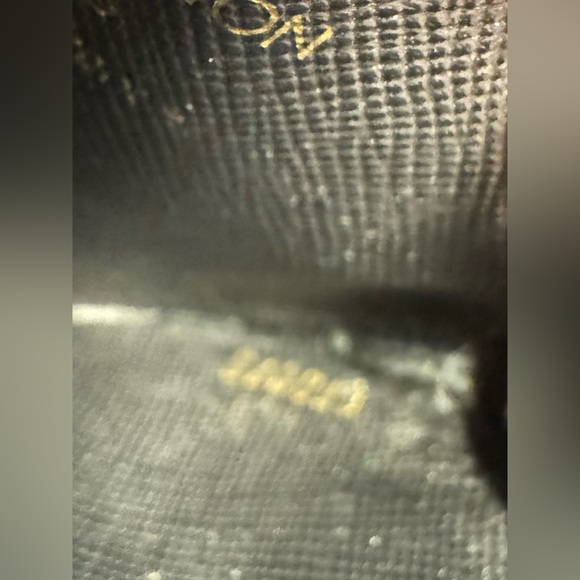 LOUIS VUITTON Porte Monnais Round Coin Case Monogram Mini Canvas Leather Black - Picture 5 of 6